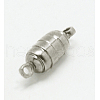 Brass Magnetic Clasps with Loops KK-H354-N-1