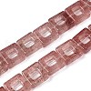Natural Strawberry Quartz Beads Strands G-N342-103-1