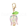 Tulip Acrylic Pendant Decorations HJEW-JM03082-01-4