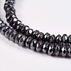Non-Magnetic Synthetic Hematite Beads Strands G-Q420-3