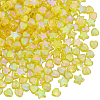 SOFPLATE 800Pcs 2 Styles Eco-Friendly Transparent Acrylic Beads TACR-SP0001-01E-1