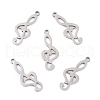 201 Stainless Steel Pendants STAS-K003-02P-1