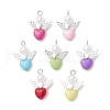 Angel and Heart Pendants PALLOY-JF03789-1