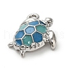 Alloy Enamel Pendants FIND-A051-05B-P-2