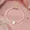 Shell Pearl Braided Bead Bracelets BJEW-JB11479-03-2
