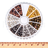 Multi Colored Jewelry Findings Round Brass Tube Crimp Beads for Jewelry Making KK-PH0007-04-NF-5