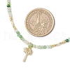 Summer Beach 304 Stainless Steel Pendant Necklaces for Women NJEW-JN05241-02-3