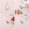 CHGCRAFT 20Pcs Alloy Pendants FIND-CA0009-53B-4