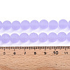 Transparent Glass Beads Strands GLAA-T032-T10mm-MD01-4