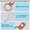 Gorgecraft 2Pcs Leather and Zinc Alloy Mobile Phone Finger Rings AJEW-GF0010-08B-6