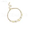Stainless Steel Charm Anklets for Women WG18C2B-66-1