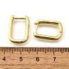 Brass Huggie Hoop Earrings X-EJEW-F245-04G-A-3