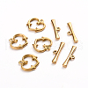 Ion Plating(IP) 304 Stainless Steel Toggle Clasps STAS-D142-06A-G-1