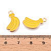 Fruit Alloy Enamel Pendants ENAM-T022-32D-3