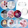 Transparent Glass Display Pedestals AJEW-WH0515-58B-6