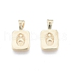Brass Pendants KK-G432-15G-2