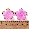 Transparent Acrylic Bead Caps TACR-P011-03F-3