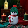 Globleland 60Pcs 2 Colors Christmas Cloth Hat for Doll Decorative Accessories DIY-GL0005-33-6