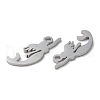 Non-Tarnish 304 Stainless Steel Pendants STAS-Q303-24P-2