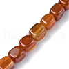 Natural Red Agate Beads Strands G-F743-02K-1