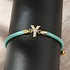 Adjustable Nylon Cord Bracelets BJEW-C096-01G-25-3