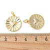 Brass Pendants KK-Q031-36G-3