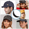 Plastic Hat Brim Board for Peaked Cap AJEW-WH0314-577A-6