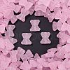 Frosted Transparent Acrylic Beads OACR-P029-20B-01-1