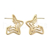 304 Stainless Steel Stud Earrings for Woman EJEW-V003-02G-02-1