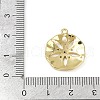 Brass Micro Pave Cubic Zirconia Pendants KK-M322-38G-3