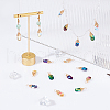 AHADERMAKER 30Pcs Faceted Glass Pendants FIND-GA0002-69-5