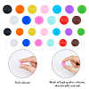 HOBBIESAY 52 Pairs 26 Style Silicone Eyeglasses Ear Grip FIND-HY0003-28-6