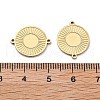Ion Plating(IP) 304 Stainless Steel Connector Charms STAS-G347-04G-3