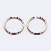 925 Sterling Silver Open Jump Rings STER-F036-02RG-0.7x7mm-2