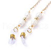 Brass Eyeglass Cable Chains AJEW-EH00016-01-2