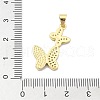 Brass Micro Pave Clear Cubic Zirconia Pendants KK-A221-16A-G-3