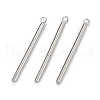 Tarnish Resistant 304 Stainless Steel Pendants STAS-Z034-20-20K-P-1