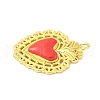 Alloy Enamel Pendants FIND-Z074-02G-03-2