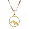 201 Stainless Steel Pendnat Necklaces NJEW-JN04764-05-1