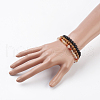 Natural Mixed Stone Stretch Bracelets BJEW-JB03600-5