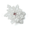 Christmas Seed Beads Beaded Charms PALLOY-MZ00297-04-4