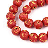 Handmade Lampwork Beads Strands LAMP-N028-05D-3
