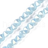Electroplate Glass Beads Strands EGLA-B009-05A-10-1