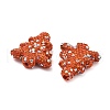 Christmas Tree Polymer Clay Rhinestone Beads CLAY-NH0001-14I-2