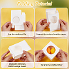 Cube Kraft Paper Storage Gift Boxes CON-WH0095-101A-01-4