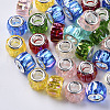 Transparent Resin European Beads RPDL-Q023-A-B-1