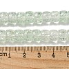 Transparent Spray Painting Crackle Glass Beads Strands GLAA-NH0001-05E-4