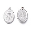 Tarnish Resistant 304 Stainless Steel Pendants STAS-K207-06P-2