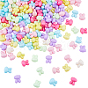 DICOSMETIC 150Pcs Opaque Solid Color Bunny Acrylic Beads MACR-DC0001-06-1