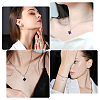 SUNNYCLUE 10Pcs 10 Colors Rose Quartz & Quartz Crystal & Amethyst & Picture Jaspe & Opalite & Turquoise & Blue Goldstone & Goldstone & Howlite & Malachite Gemstone Pendants G-SC0002-01-6